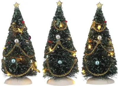 Luville General Christmas tree with flashing lights 3 pieces - afbeelding 1