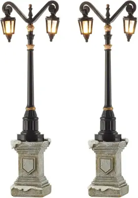 Luville General Classic lantern on foot 2 pieces - afbeelding 1
