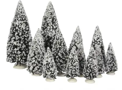 Luville General Evergreen tree assorted 12 pieces - afbeelding 1