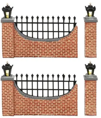 Luville General Fence brown lighted 4 pieces - afbeelding 1