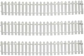 Luville General Fence white lighted 3 pieces - afbeelding 1