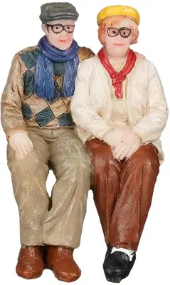 Luville General Grandpa and child sitting - afbeelding 1