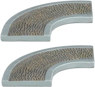 Luville General Road curve 2  stuks - afbeelding 1