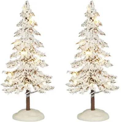 Luville General Snowy tree white lighted - afbeelding 1