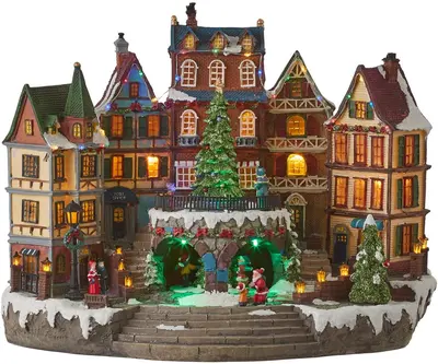 Luville General Village scenery with christmas tree adapter included - afbeelding 1