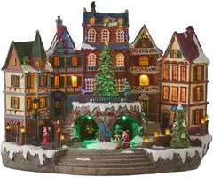 Luville General Village scenery with christmas tree adapter included - afbeelding 1