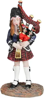 Luville Molendam Carnaval bagpiper woman - afbeelding 1