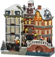 Luville Molendam Facade street Amsterdam battery operated - afbeelding 1