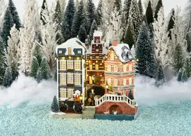 Luville Molendam Facade street Amsterdam battery operated - afbeelding 2