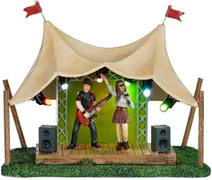 Luville Molendam Festival tent werkt op batterijen - afbeelding 1