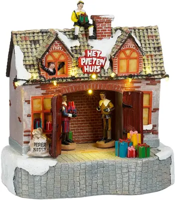 Luville Molendam Het pieten huis battery operated - afbeelding 1