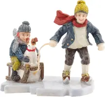 Luville Molendam Ice skating with friend - afbeelding 1