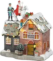 Luville Molendam Sinterklaas on roof battery operated - afbeelding 1