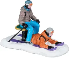 Luville Molendam Snowboarder and skier - afbeelding 1