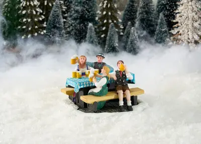 Luville Schneewald Drinking beer - afbeelding 2