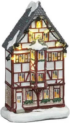 Luville Schneewald Facade Elzas house battery operated - afbeelding 1