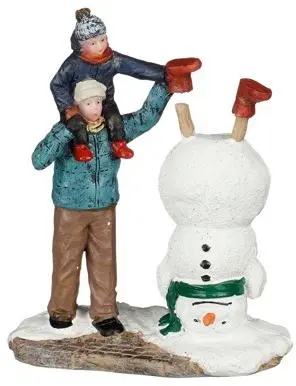 Luville Schneewald Making funny snowman - afbeelding 1