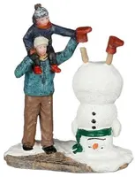 Luville Schneewald Making funny snowman - afbeelding 1