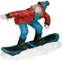 Luville Schneewald Snowboarding man - afbeelding 1