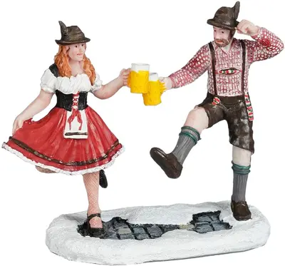 Luville Schneewald Toasting man and woman - afbeelding 1