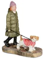 Luville Schneewald Walking with a dressed up dog - afbeelding 1