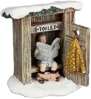 Luville Schneewald Wooden outdoor toilet - afbeelding 1