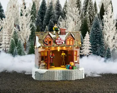 Luville Sinterklaas, Het pieten huis battery operated - afbeelding 2