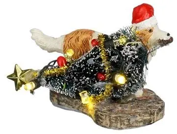 Luville Sledgeholm Bad dog stealing christmas tree - afbeelding 1