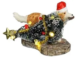 Luville Sledgeholm Bad dog stealing christmas tree - afbeelding 1