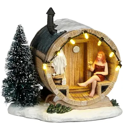 Luville Sledgeholm Barrel sauna - afbeelding 1