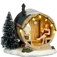 Luville Sledgeholm Barrel sauna - afbeelding 1