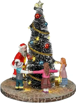 Luville Sledgeholm Dancing around the christmas tree battery operated - afbeelding 1