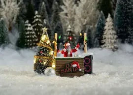 Luville Sledgeholm DJ Santa battery operated - afbeelding 2