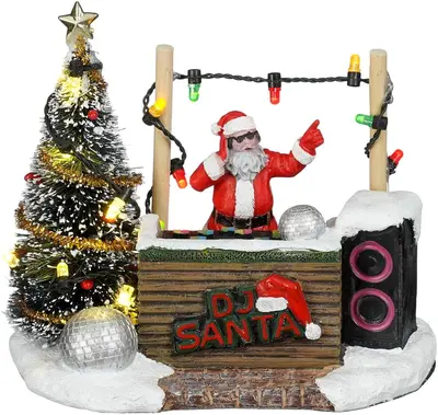 Luville Sledgeholm DJ Santa battery operated - afbeelding 1