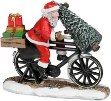Luville Sledgeholm Santa on bicycle - afbeelding 1