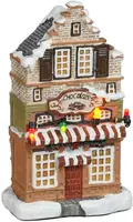 Luville Ville de Reidy Facade chocolate battery operated - afbeelding 1