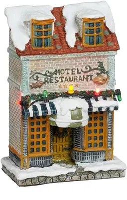 Luville Ville de Reidy Facade hotel restaurant battery operated - afbeelding 1