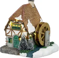 Luville Ville de Reidy Water wheel house battery operated - afbeelding 1