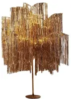 Luxe LED boom 600 lampjes champagne 150cm - afbeelding 1