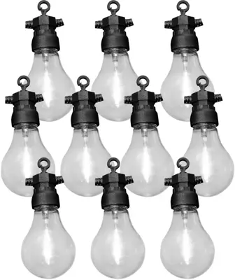 Luxform 24v stringlight gloeilamp a60 6w 5 meter - afbeelding 2