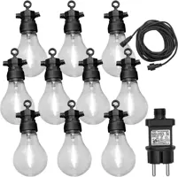 Luxform 24v stringlight gloeilamp a60 6w 5 meter - afbeelding 1