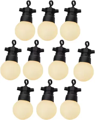 Luxform 3.7v stringlight 10x gloeilamp 4.50 meter - afbeelding 2