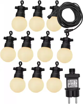 Luxform 3.7v stringlight 10x gloeilamp 4.50 meter - afbeelding 1