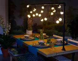 Luxform 3.7v stringlight 20x gloeilamp 9.5 meter - afbeelding 4