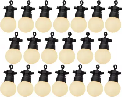 Luxform 3.7v stringlight 20x gloeilamp 9.5 meter - afbeelding 2