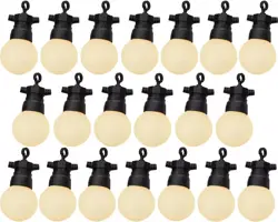 Luxform 3.7v stringlight 20x gloeilamp 9.5 meter - afbeelding 2
