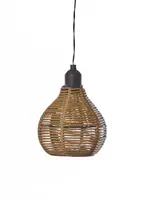 Luxform Batterij hanglamp rattan, 15 lumen - afbeelding 1