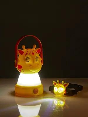Luxform Batterij tafel- en hoofdlamp giraf - afbeelding 5
