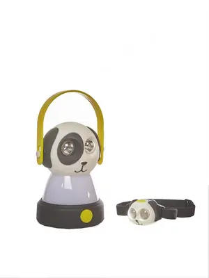Luxform Batterij tafel- en hoofdlamp hond - afbeelding 1