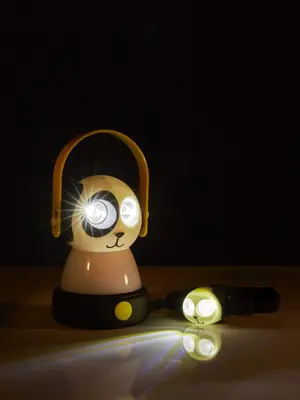 Luxform Batterij tafel- en hoofdlamp hond - afbeelding 4